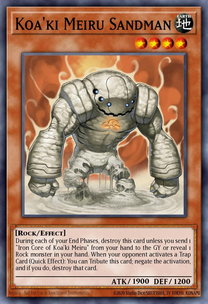Koa'ki Meiru Sandman The Shining Darkness Sneak Peek Participation Card card