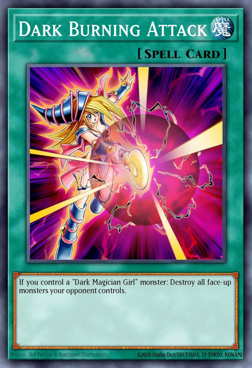 Dark Burning Attack Legendary Decks II card