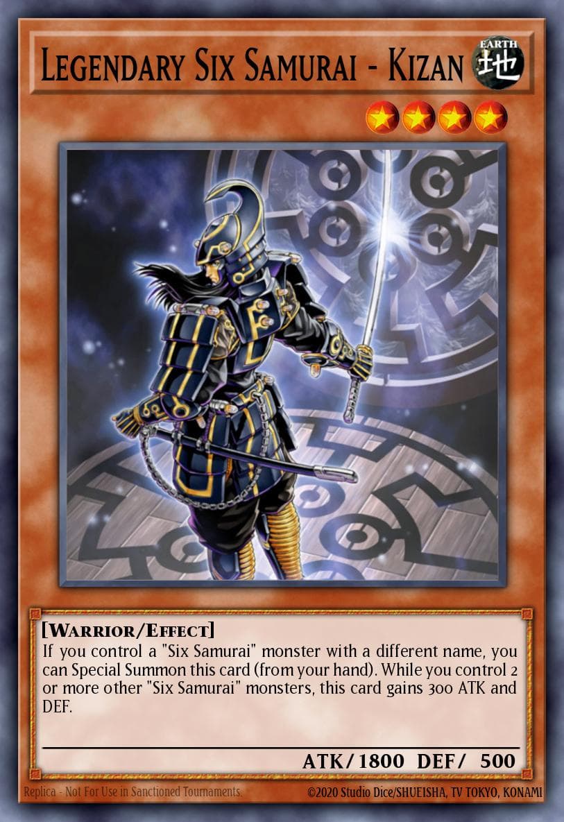 Legendary Six Samurai - Kizan Storm of Ragnarok: Special Edition card