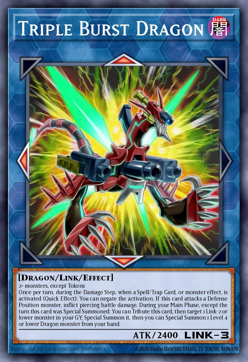 Triple Burst Dragon Extreme Force Special Edition card