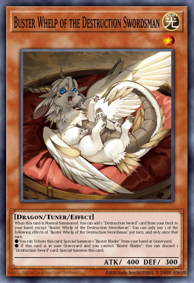 Buster Whelp of the Destruction Swordsman Breakers of Shadow: Special Edition card