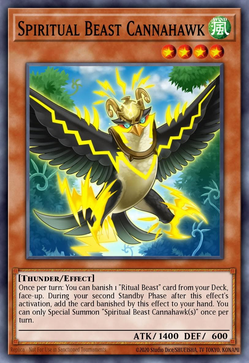 Spiritual Beast Cannahawk The Secret Forces card