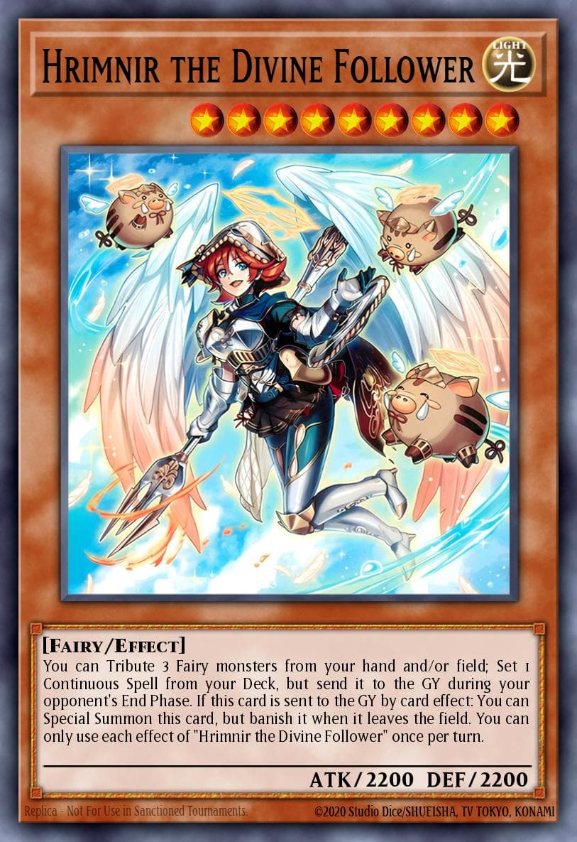Hrimnir the Divine Follower Alliance Insight card