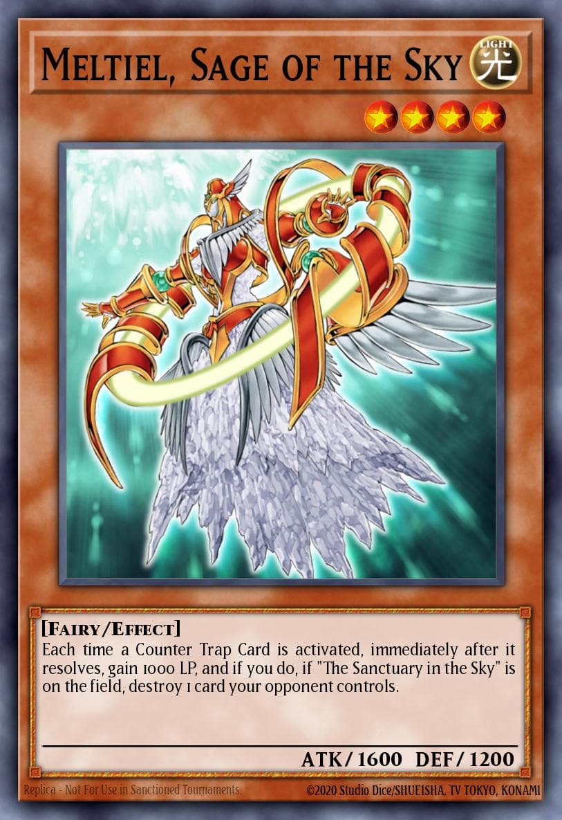 Meltiel, Sage of the Sky Gold Series 4: Pyramids Edition card