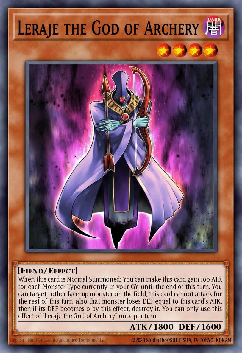 Leraje the God of Archery Ghosts From the Past: The 2nd Haunting card