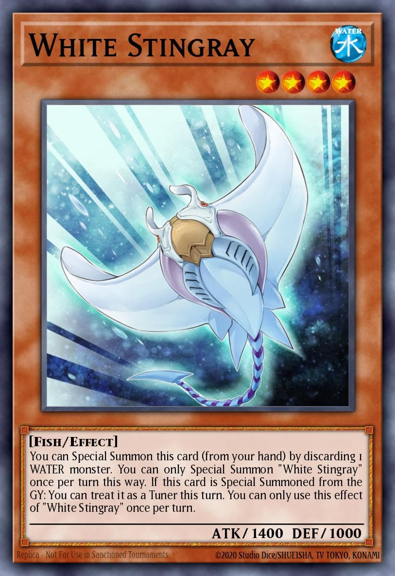 白棘鲟 遊戲王 card