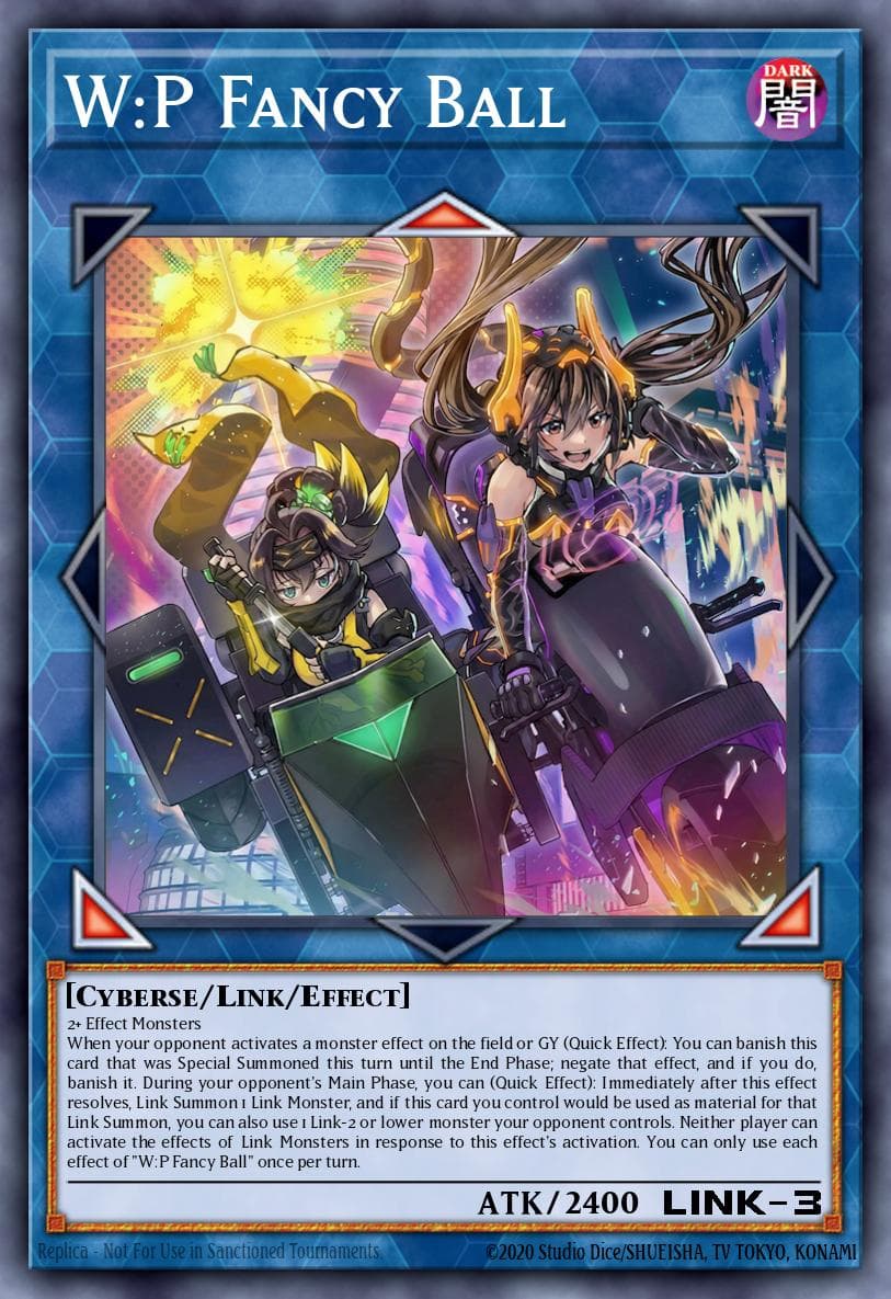 W：P变幻舞夜 遊戲王 card
