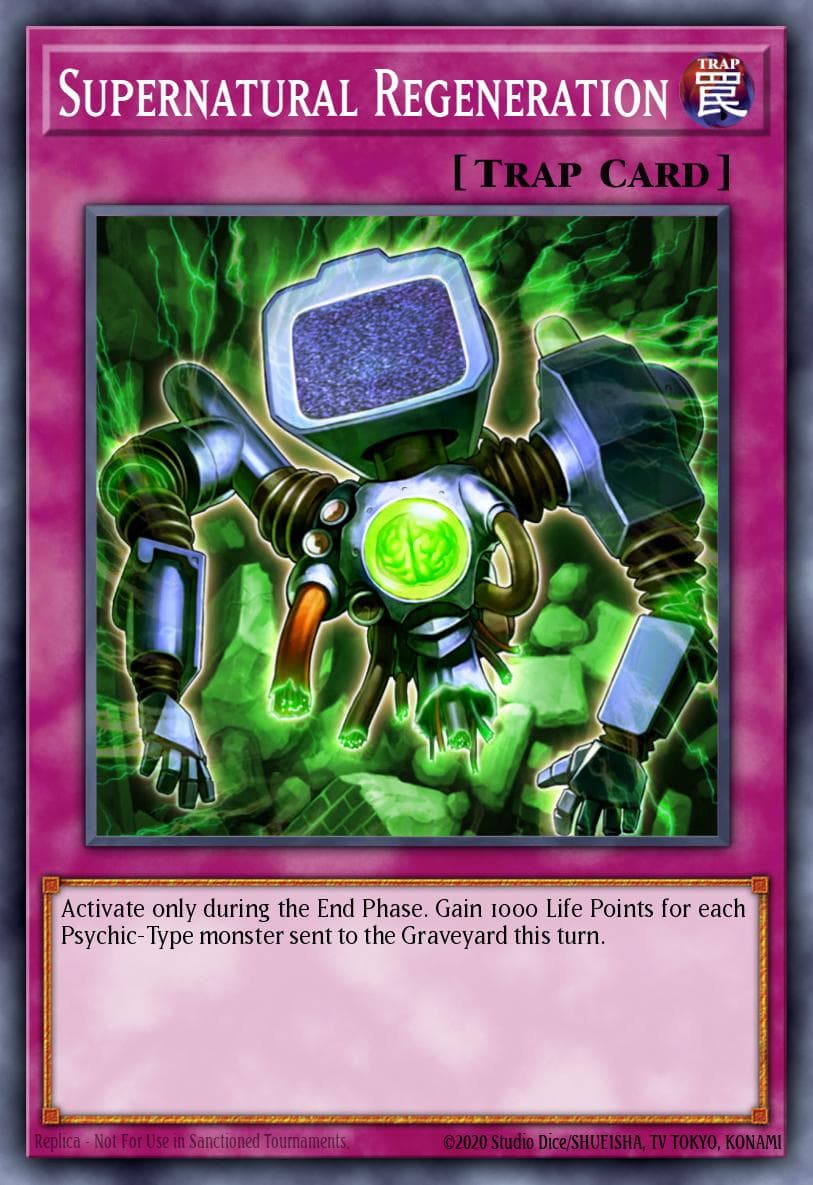 Supernatural Regeneration Crimson Crisis: Special Edition card