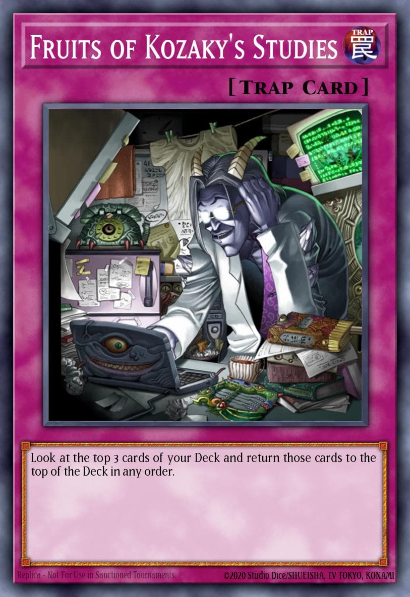 Fruits of Kozaky's Studies Dark Revelation Volume 3 card