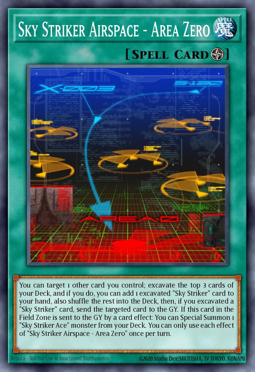 Sky Striker Airspace - Area Zero Dark Saviors card