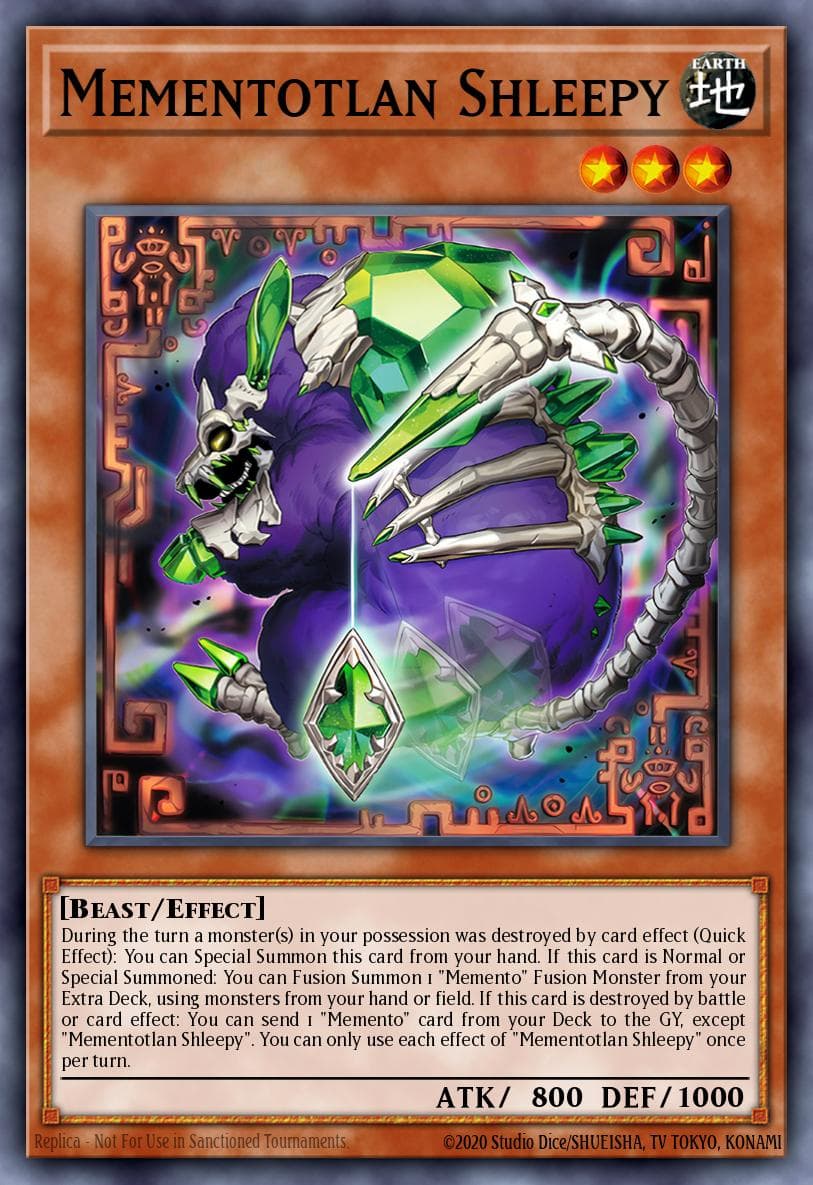 Mementotlan Shleepy The Infinite Forbidden card
