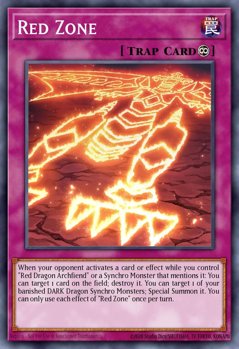 Red Zone Structure Deck: The Crimson King card