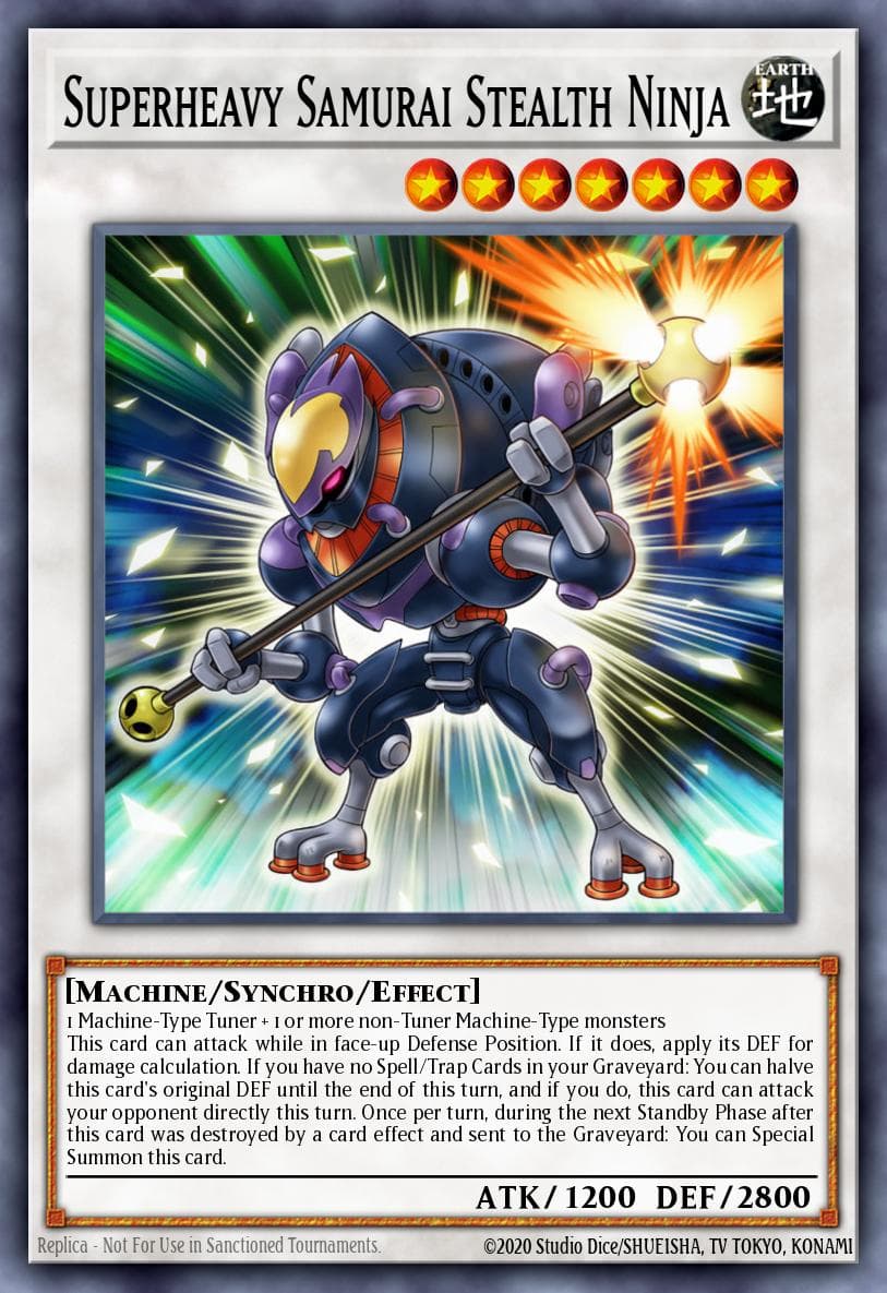 Superheavy Samurai Stealth Ninja 2017 Mega-Tin Mega Pack card