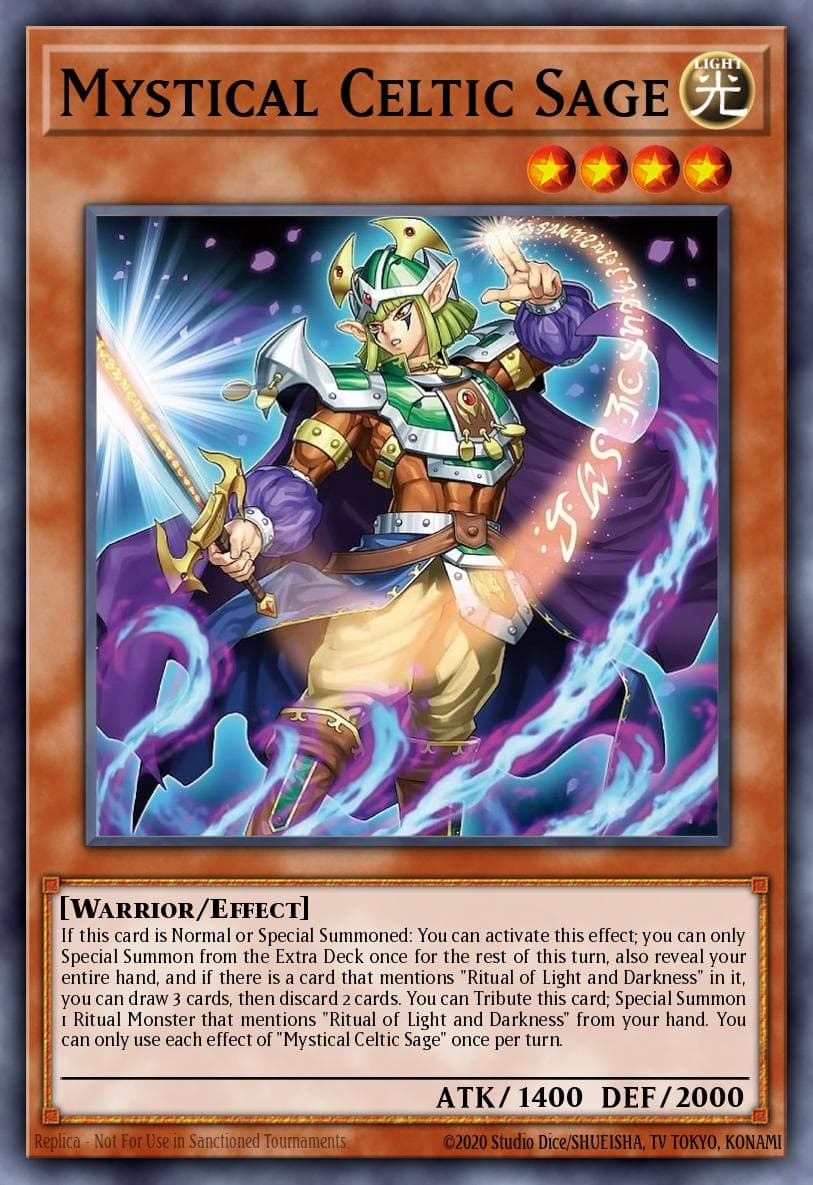 精灵圣贤者 遊戲王 card