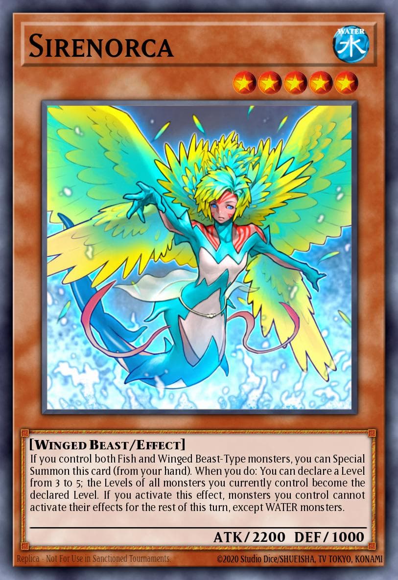 Sirenorca 遊戲王 card