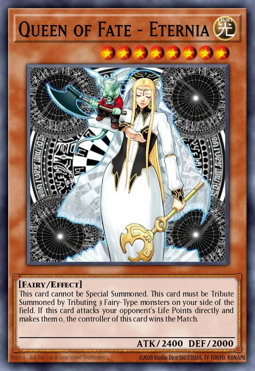 Queen of Fate - Eternia Yu-Gi-Oh! World Championship 2005 prize cards card