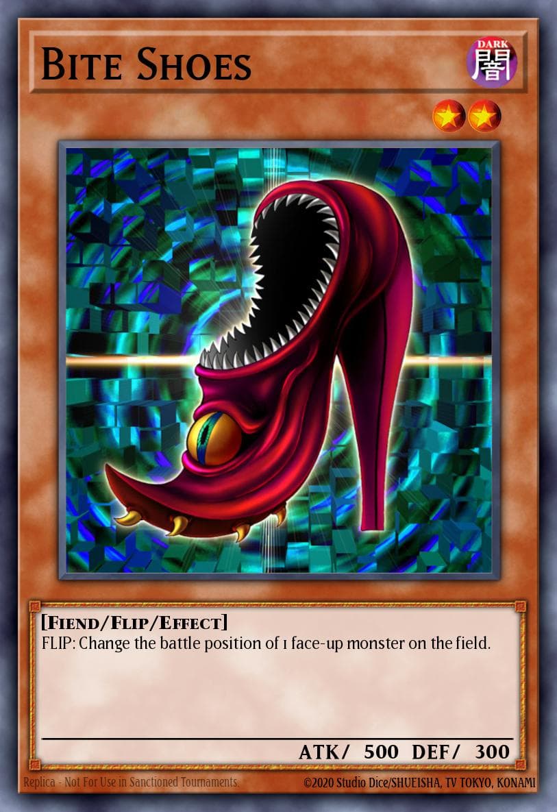 Bite Shoes Pharaoh's Servant card