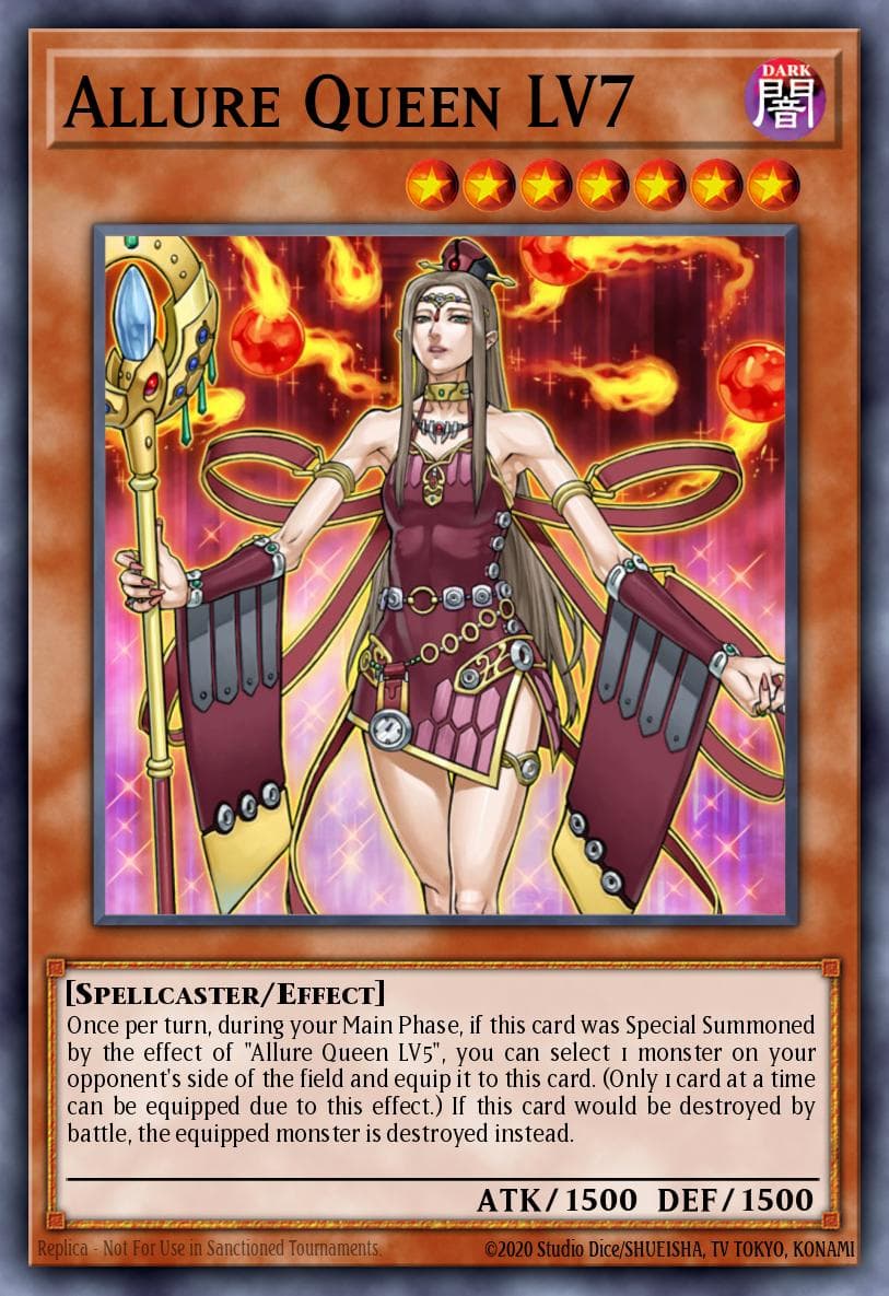 Allure Queen LV7 Cyberdark Impact card
