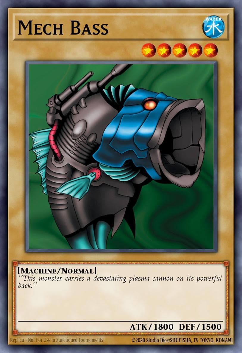 Mech Bass 遊戲王 card