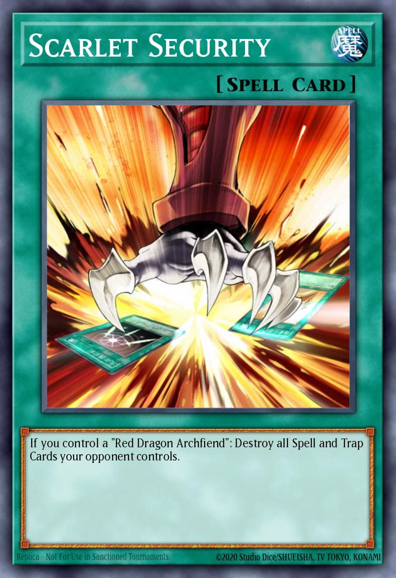 Scarlet Security Extreme Victory Sneak Peek Participation Card card