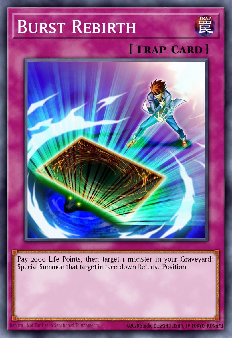 Burst Rebirth Shadow Specters: Special Edition card