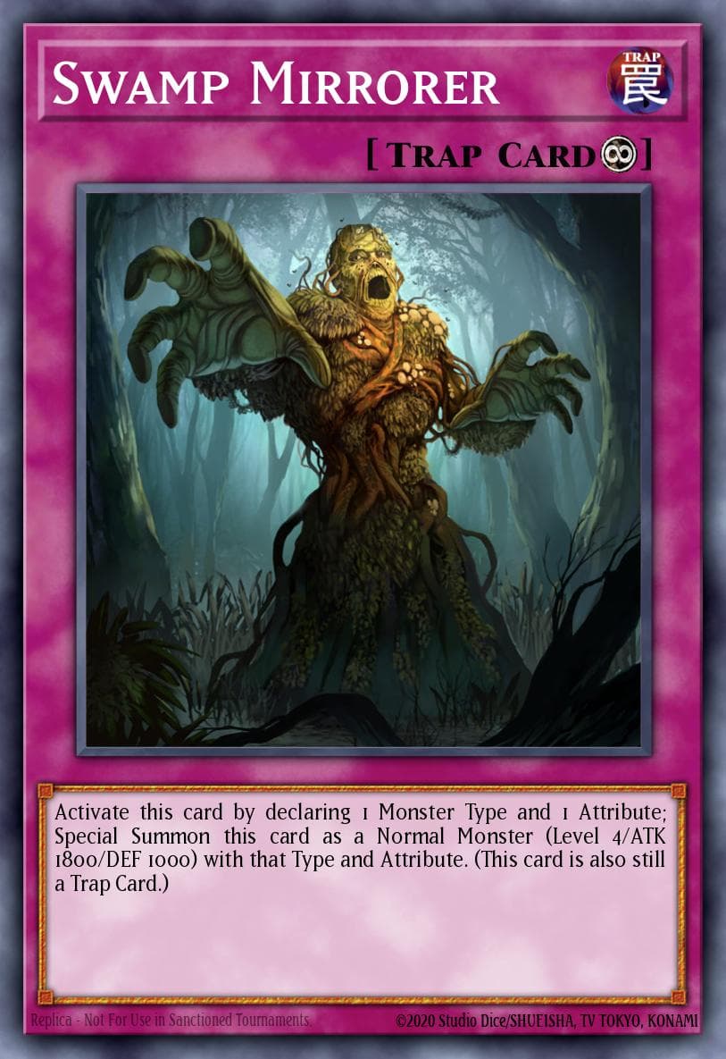 Swamp Mirrorer Speed Duel: Battle City Box card