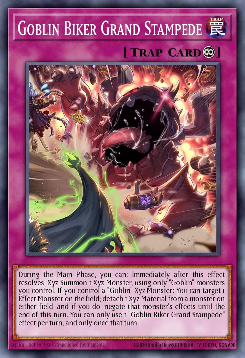 Goblin Biker Grand Stampede 2025 Mega-Pack Tin card
