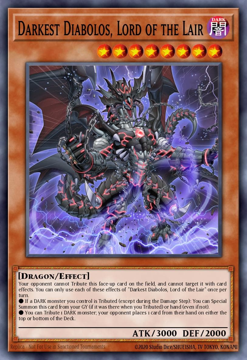 Darkest Diabolos, Lord of the Lair Structure Deck: Lair of Darkness card