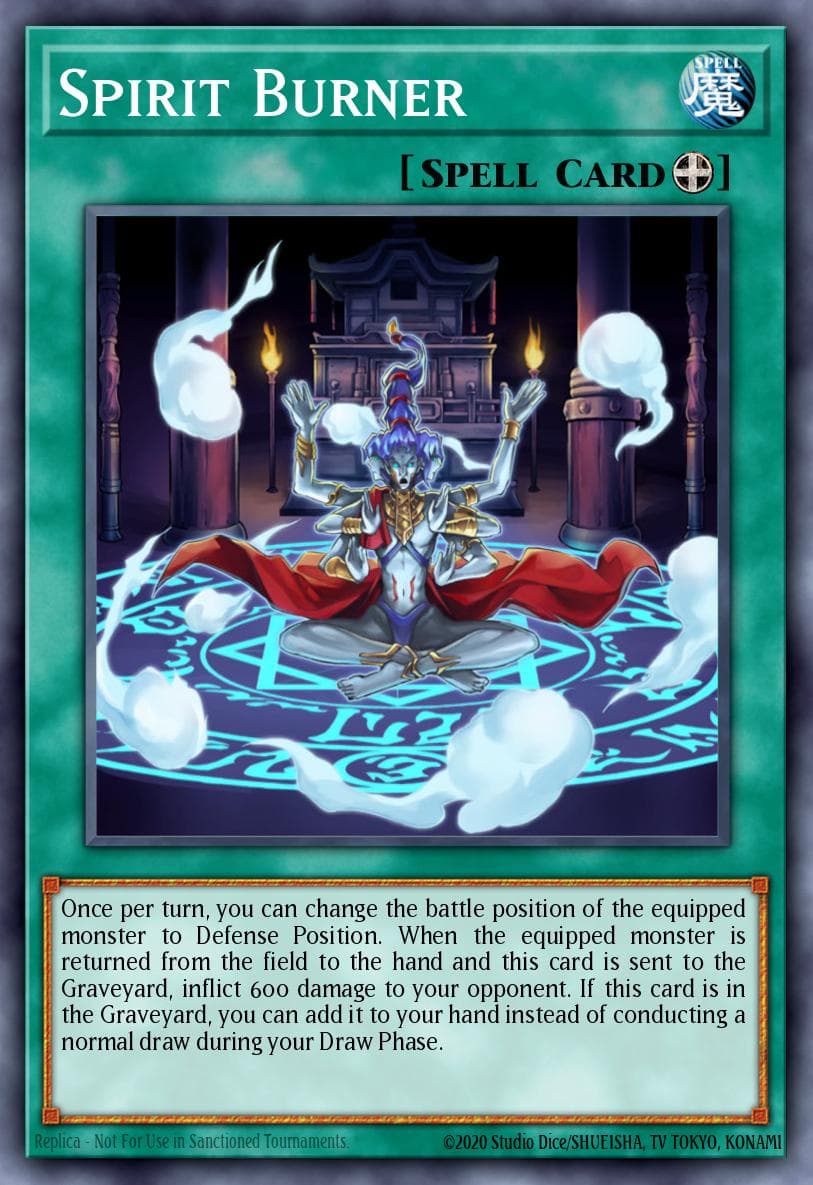 Spirit Burner Ancient Prophecy: Special Edition card