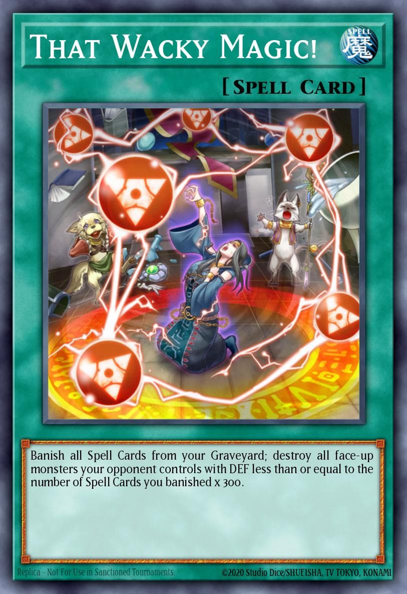 That Wacky Magic! Galactic Overlord Sneak Peek Participation Card card