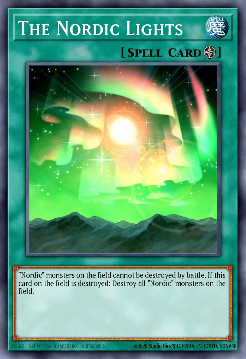 The Nordic Lights Storm of Ragnarok: Special Edition card