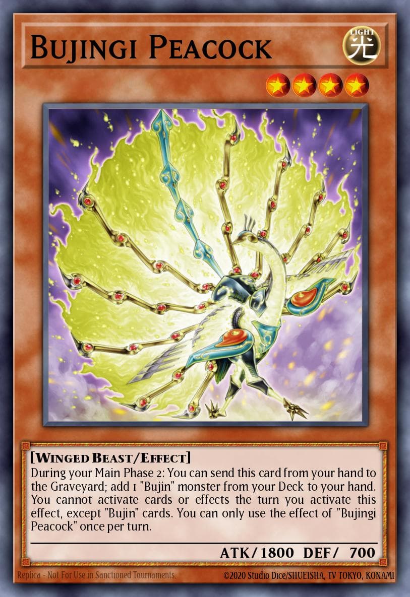 Bujingi Peacock 2014 Mega-Tin Mega Pack card