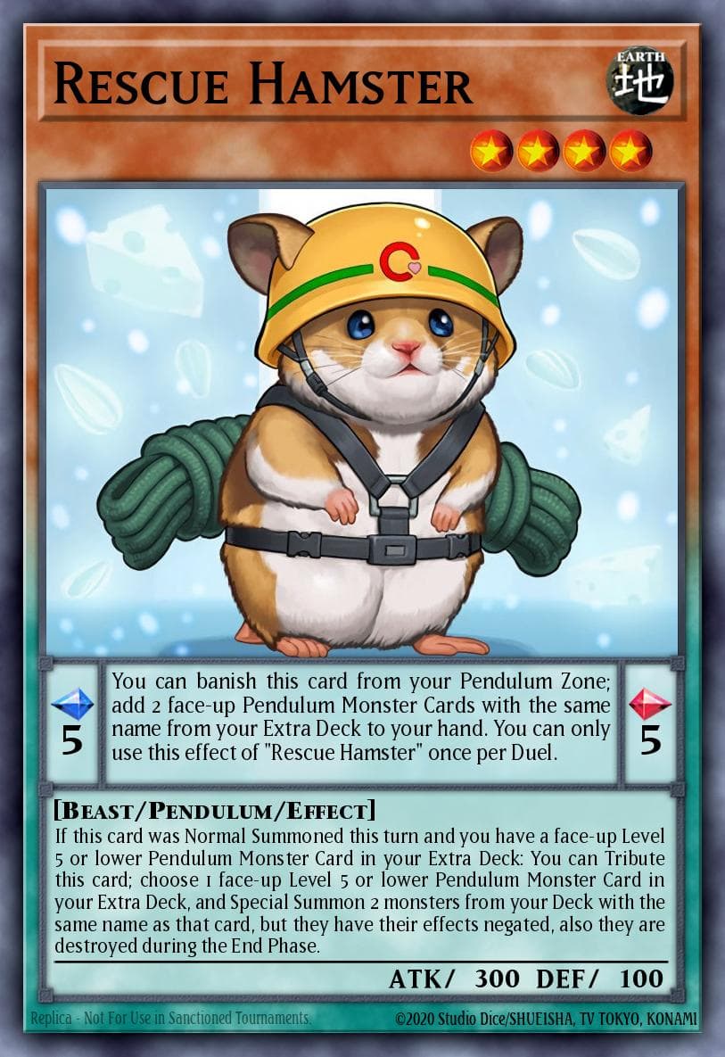 Rescue Hamster The New Challengers: Super Edition card
