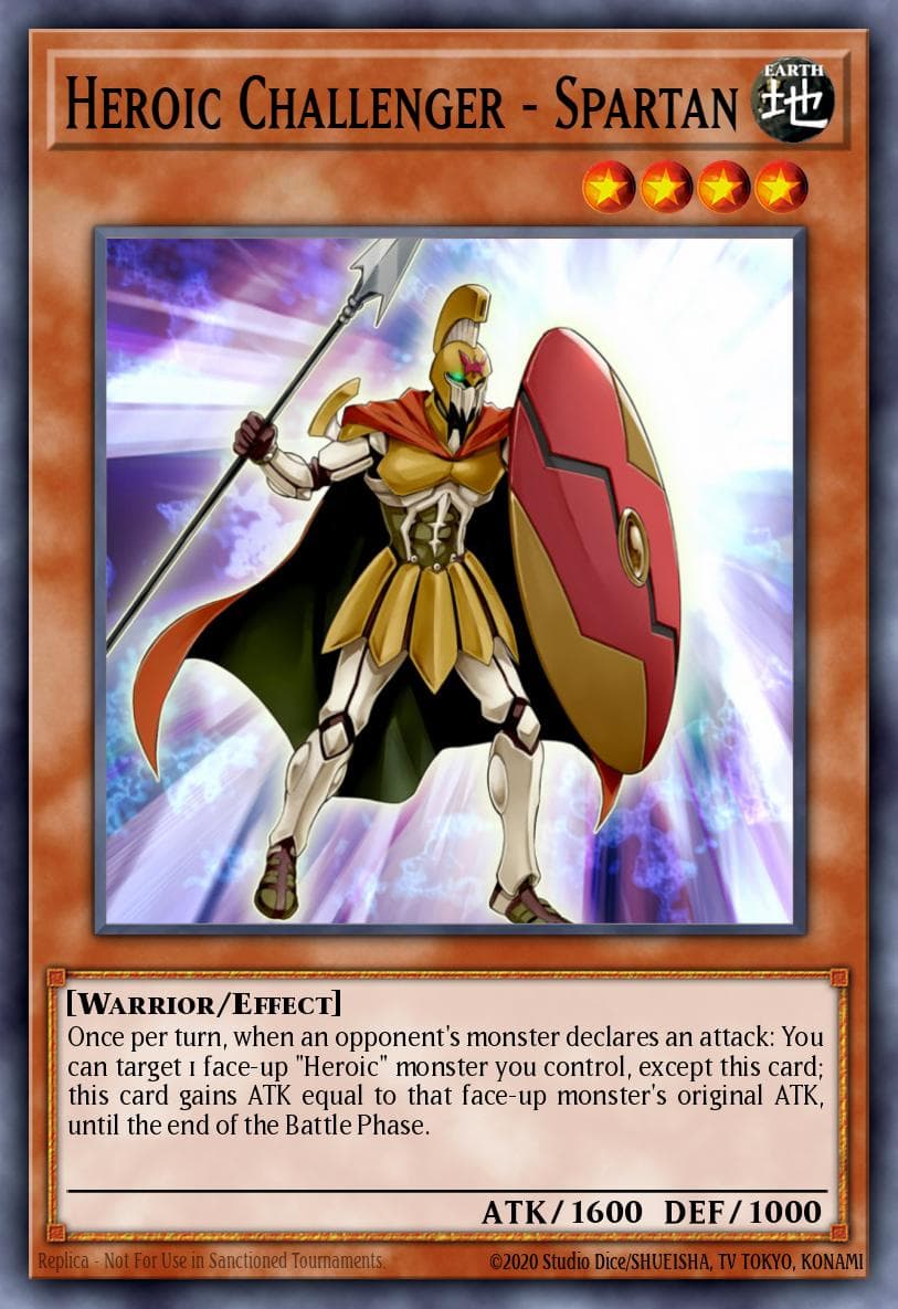 Heroic Challenger - Spartan Return of the Duelist: Special Edition card