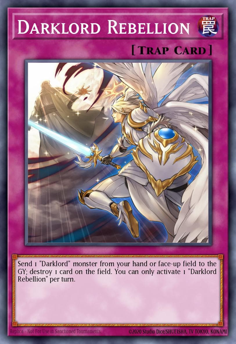 Darklord Rebellion Maze of Muertos card