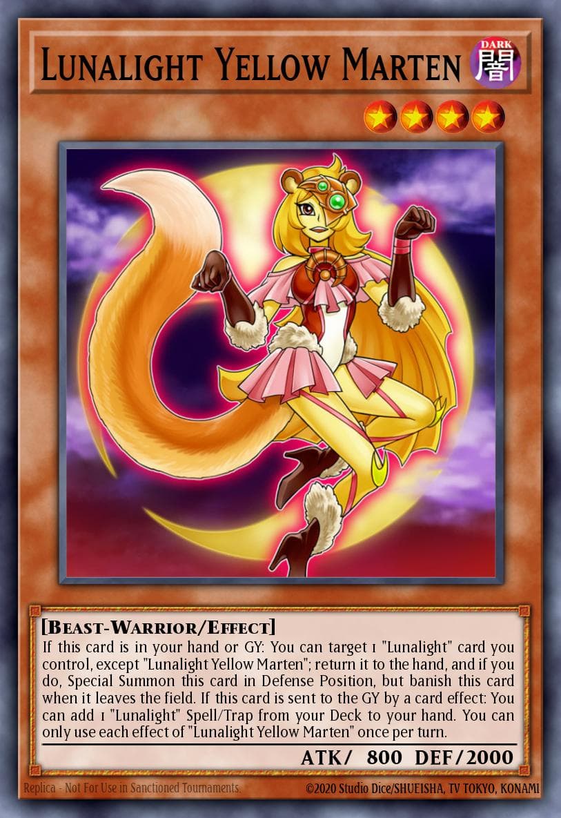 Lunalight Yellow Marten Legendary Duelists: Season 2 card