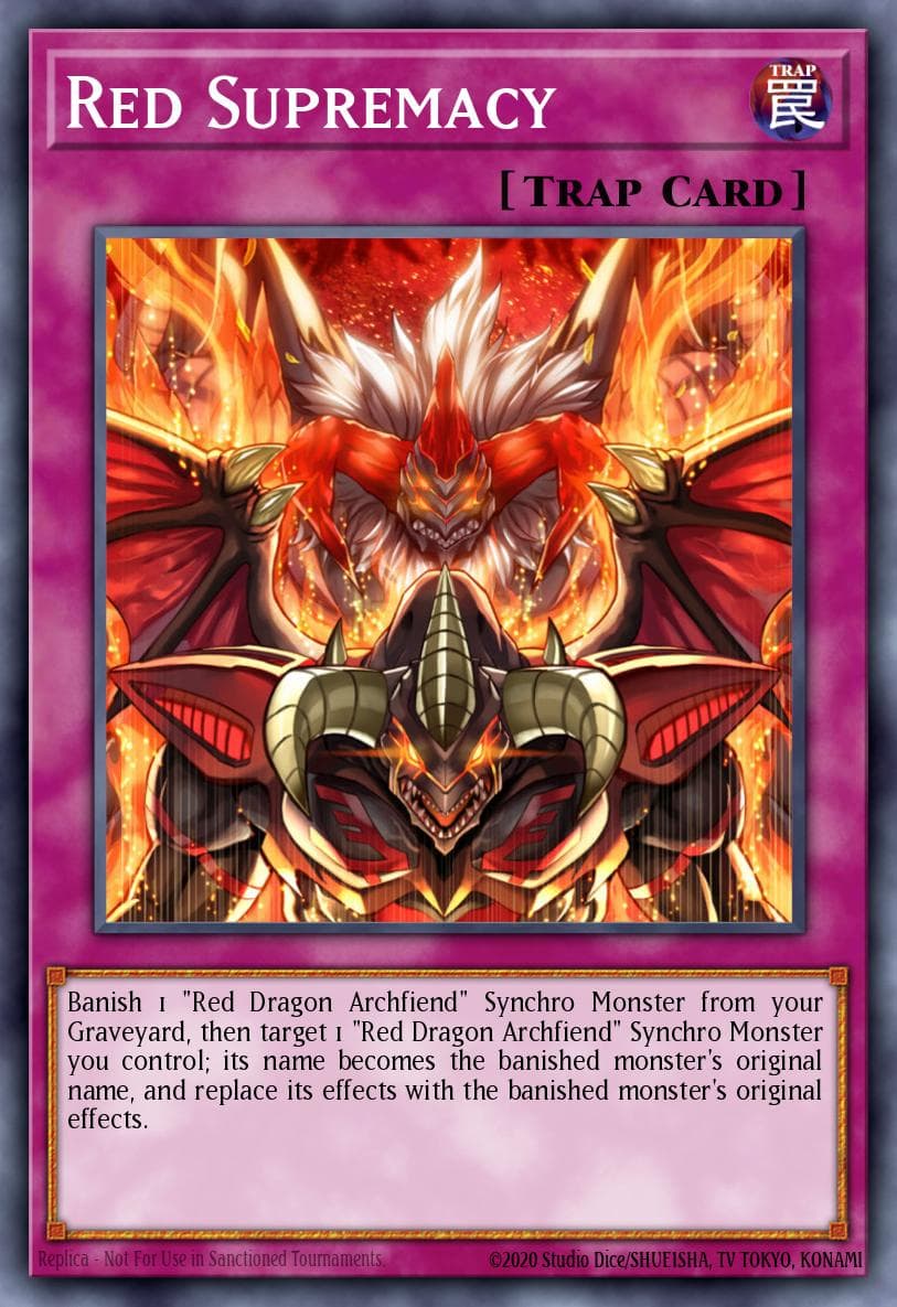 Red Supremacy 遊戲王 card
