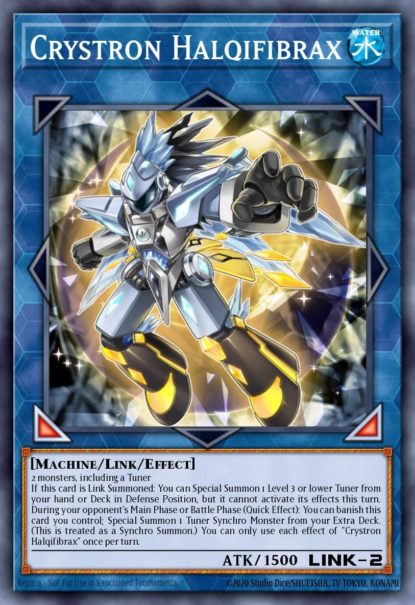 Crystron Halqifibrax Duel Overload card