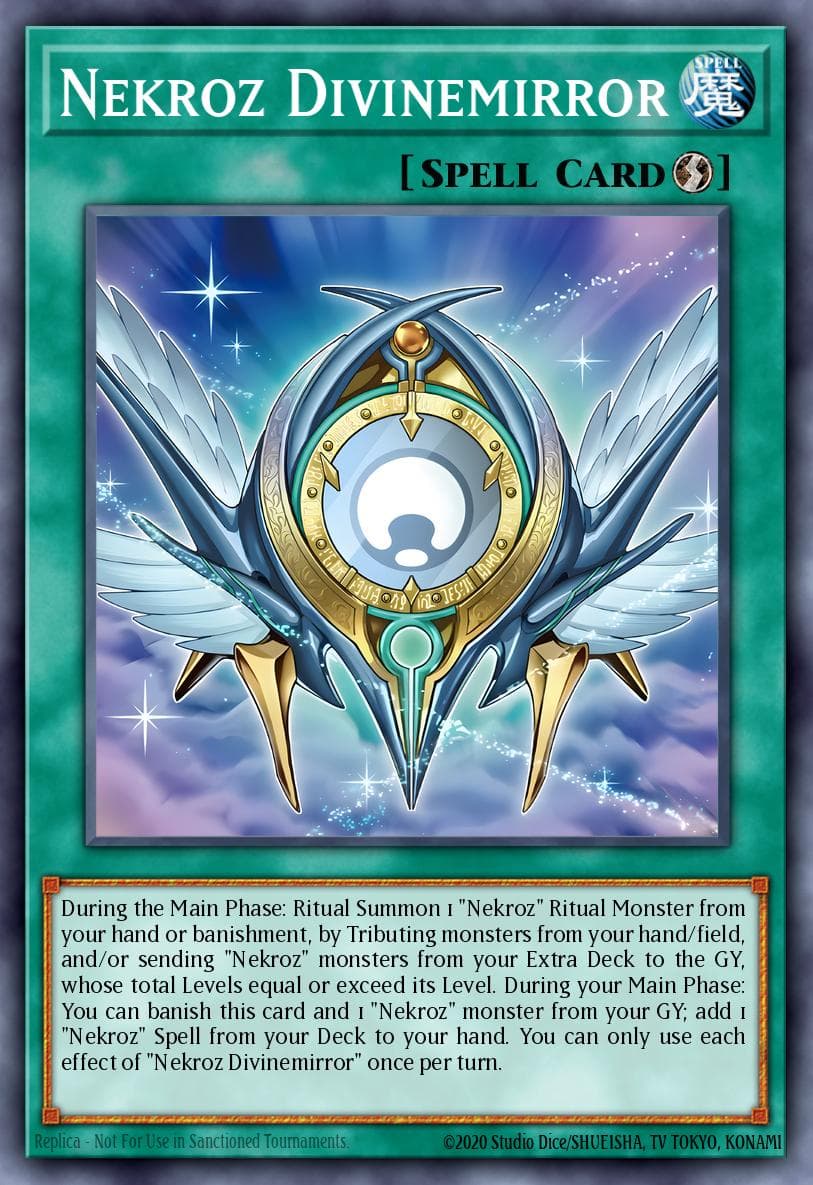 Nekroz Divinemirror Battles of Legend: Monster Mayhem card
