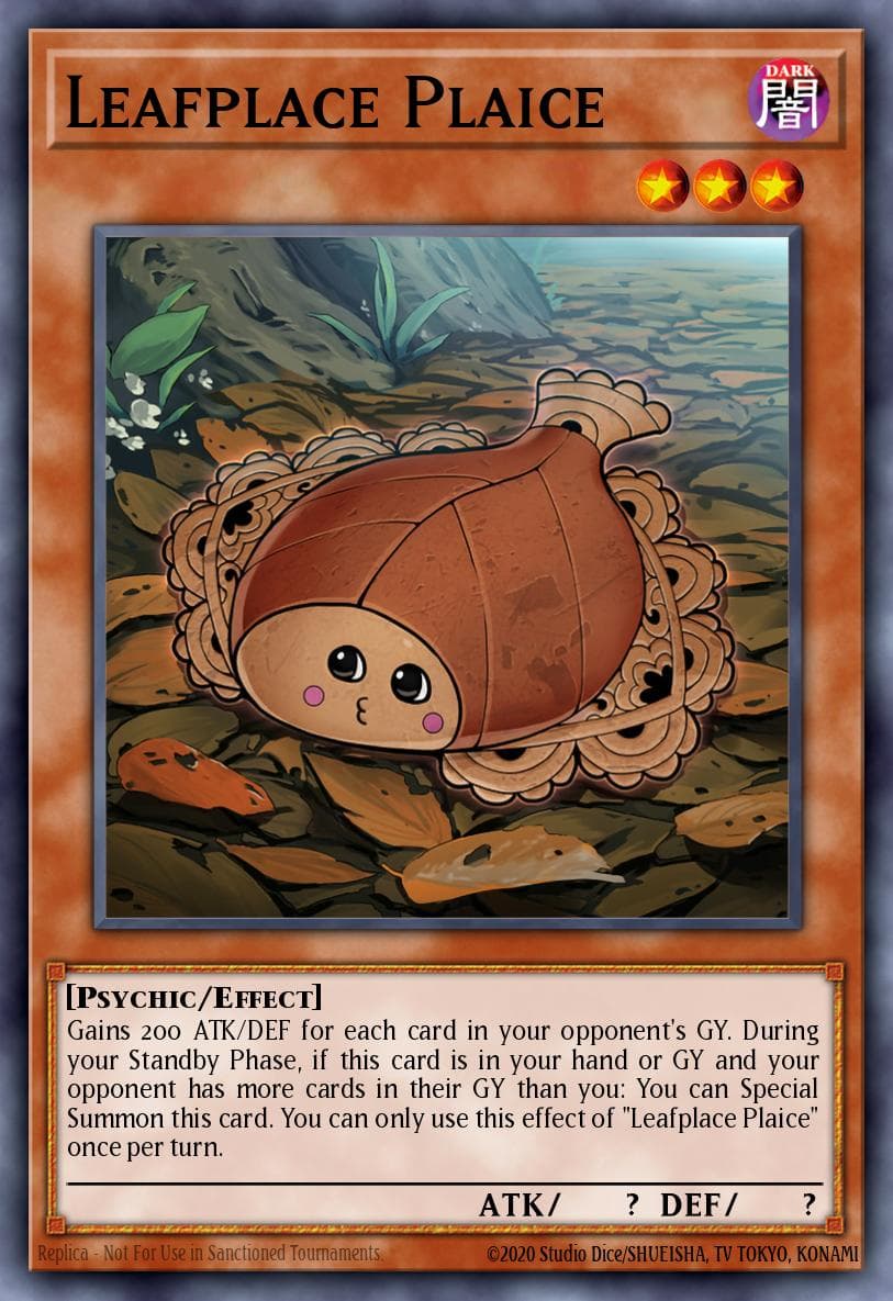 Leafplace Plaice Battle of Chaos card