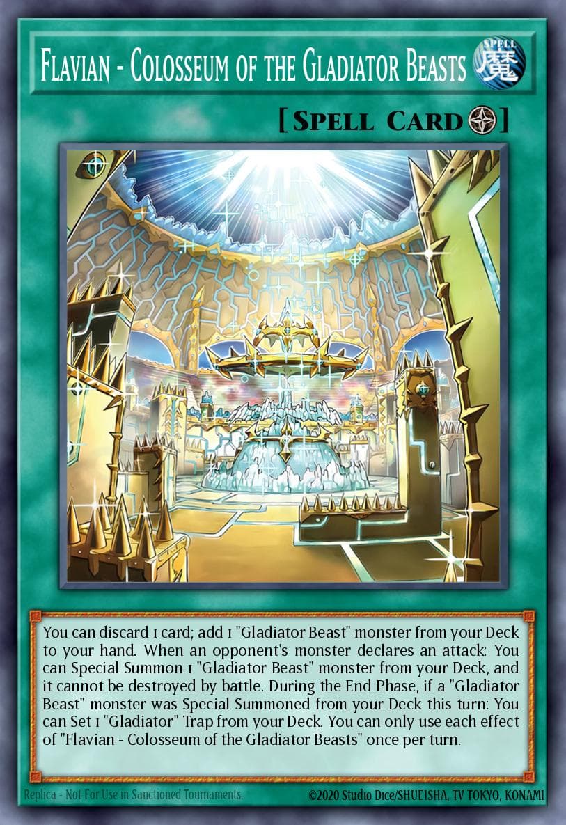 Flavian - Colosseum of the Gladiator Beasts Supreme Darkness card