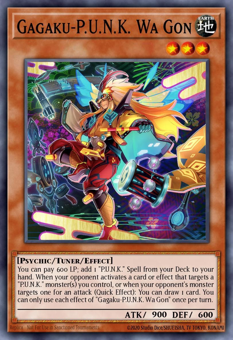 Gagaku-P.U.N.K. Wa Gon The Grand Creators card