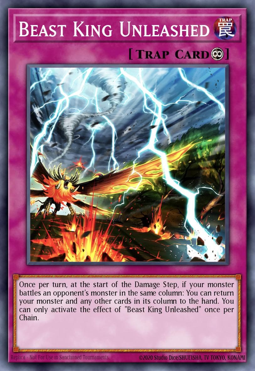 Beast King Unleashed 2022 Tin of the Pharaoh's Gods card