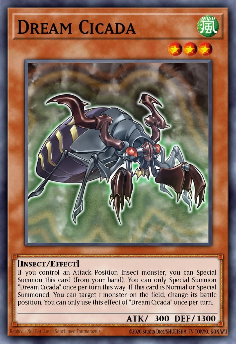 Dream Cicada Battles of Legend: Crystal Revenge card