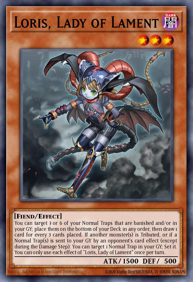 Loris, Lady of Lament Power of the Elements card