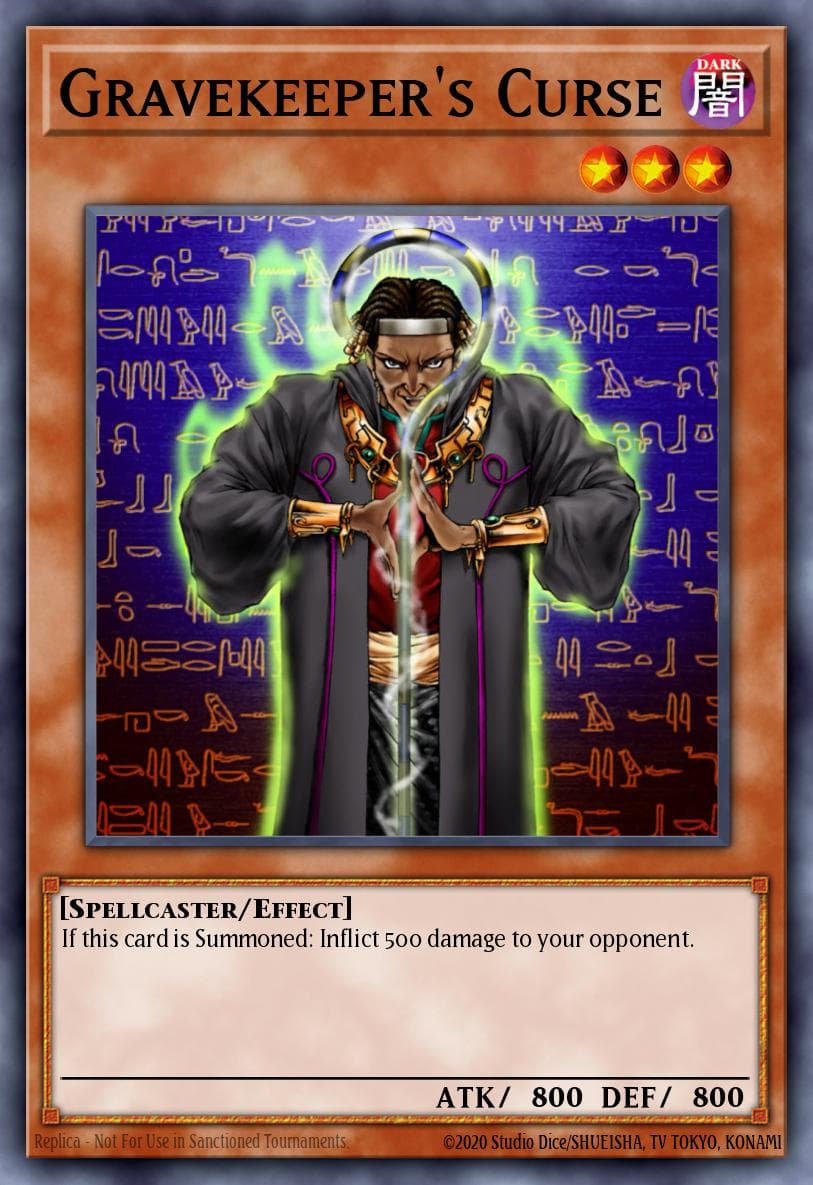 Gravekeeper's Curse Pharaonic Guardian card