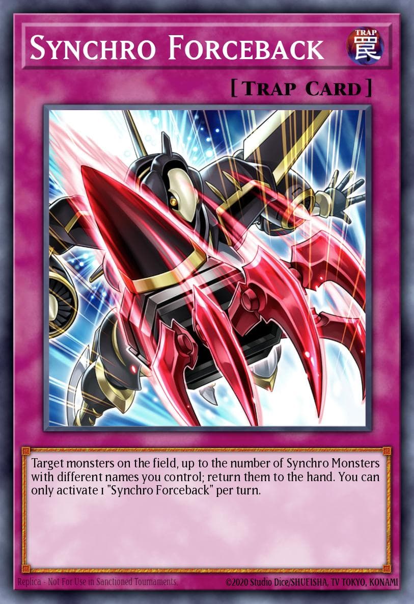 Synchro Forceback Duelist Nexus card