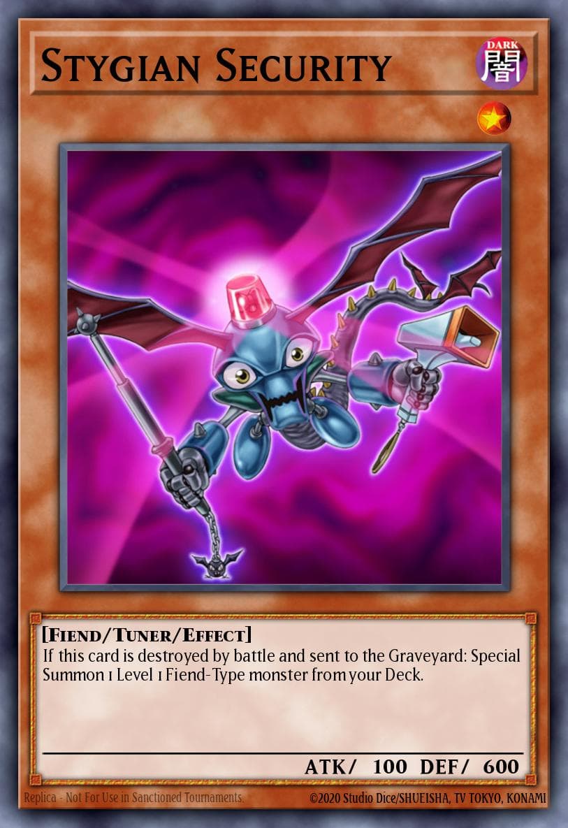 Stygian Security Pendulum Domination Structure Deck card