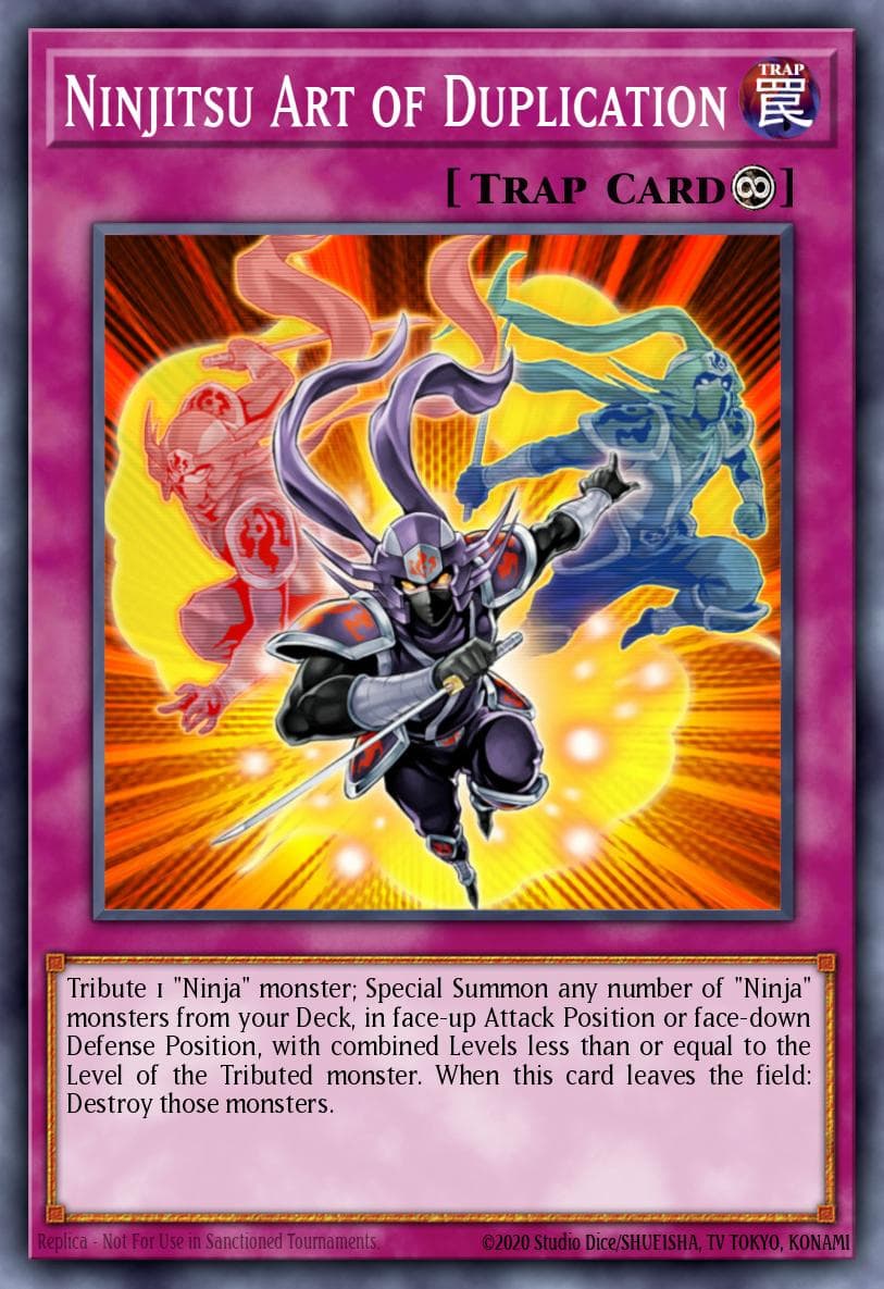 Ninjitsu Art of Duplication Order of Chaos: Special Edition card
