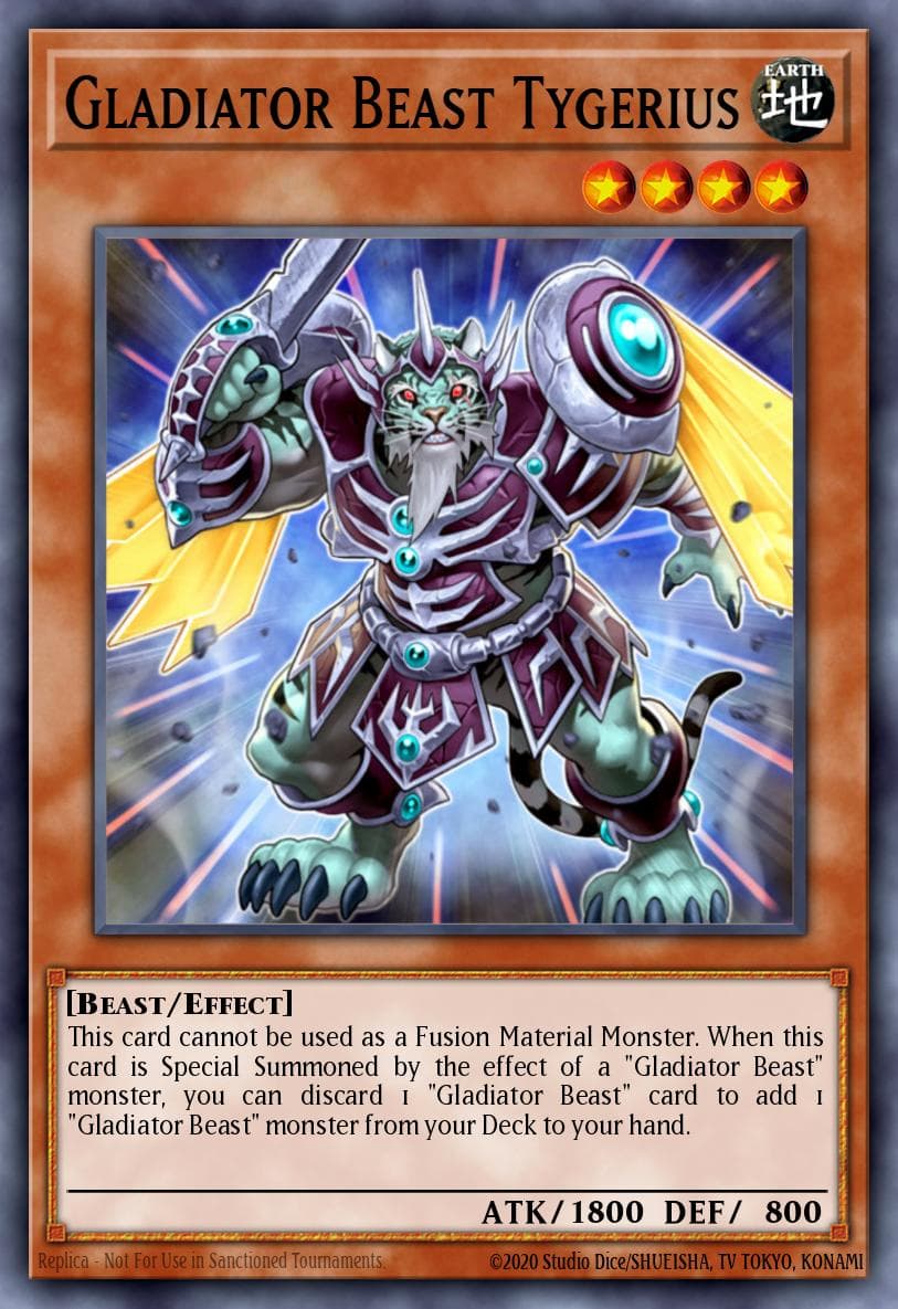 Gladiator Beast Tygerius Extreme Victory Sneak Peek Participation Card card